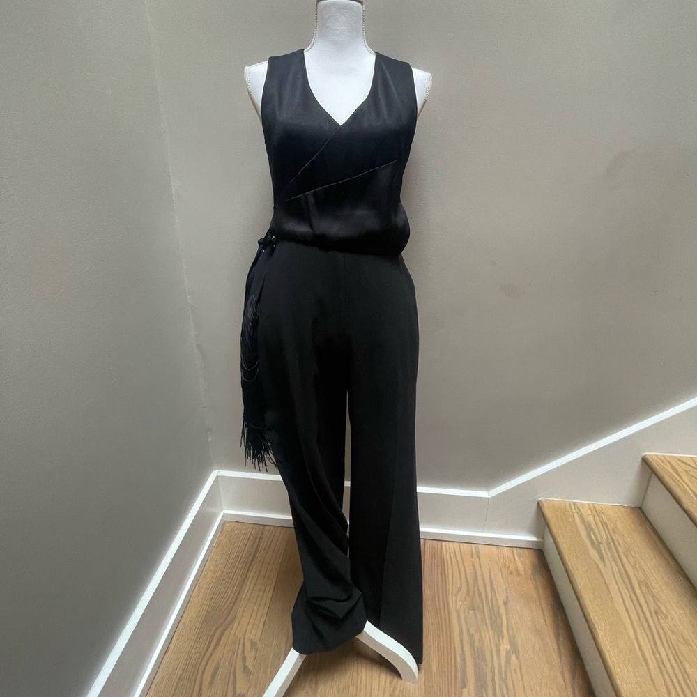 Karen Millen Tuxedo Jumpsuit Size 6